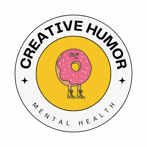 Donut in boots. "CREATIVE HUMOR" *Mental Health*